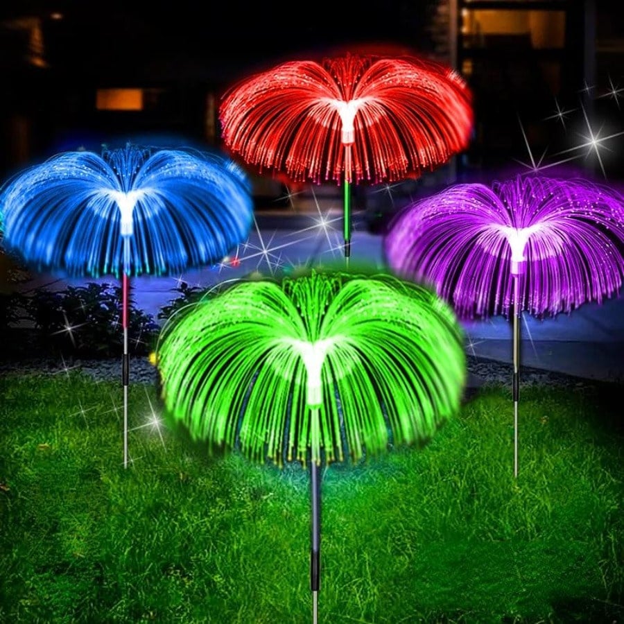 🔥3,155 sold in last 24 hours🔥🎄Solar Garden Changing Jellyfish Lights
