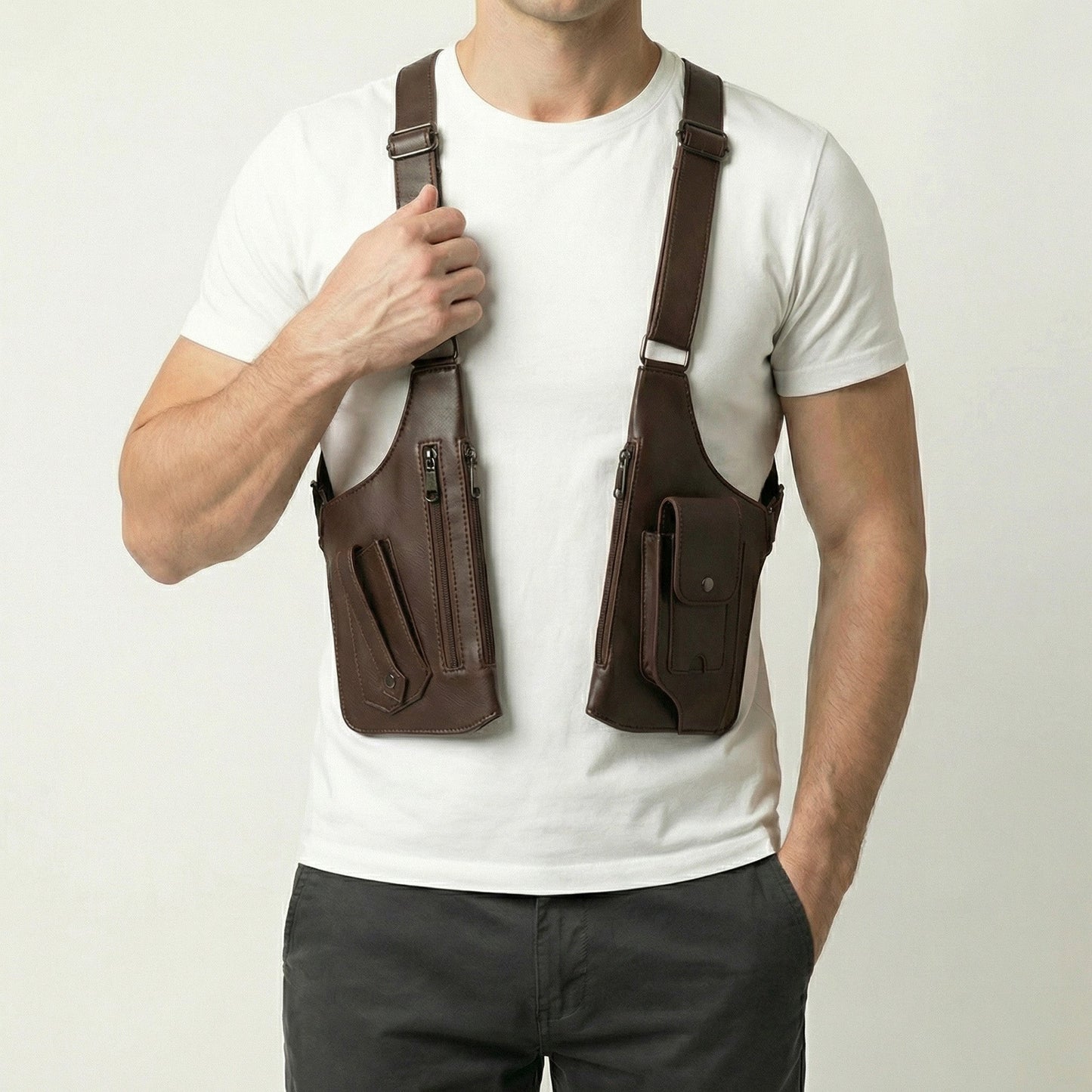 🔥Last Day 51% OFF🔥Tactical Vest Backpack Adjustable Shoulder Strap Chest Bag