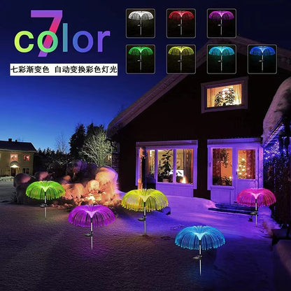 🔥3,155 sold in last 24 hours🔥🎄Solar Garden Changing Jellyfish Lights