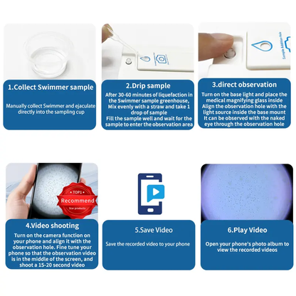 🎁 Warehouse Clearance🏆 10,000 Sold This Week✨ Home sperm analyzer (Magnifier Pro)