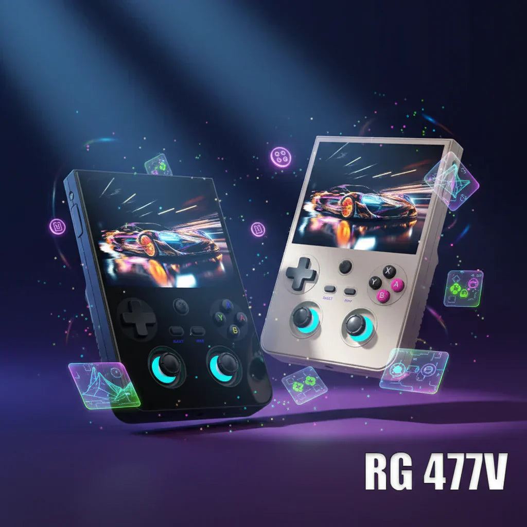 72%OFF🔥RG477V New Upgraded Portable Retro Game Console, supports ten emulators, ultra-high definition graphics