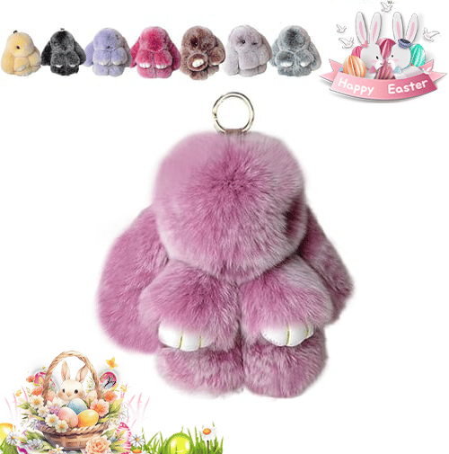 🏆Last Day Promotion! 🐰 Handmade Soft Bunny Charms