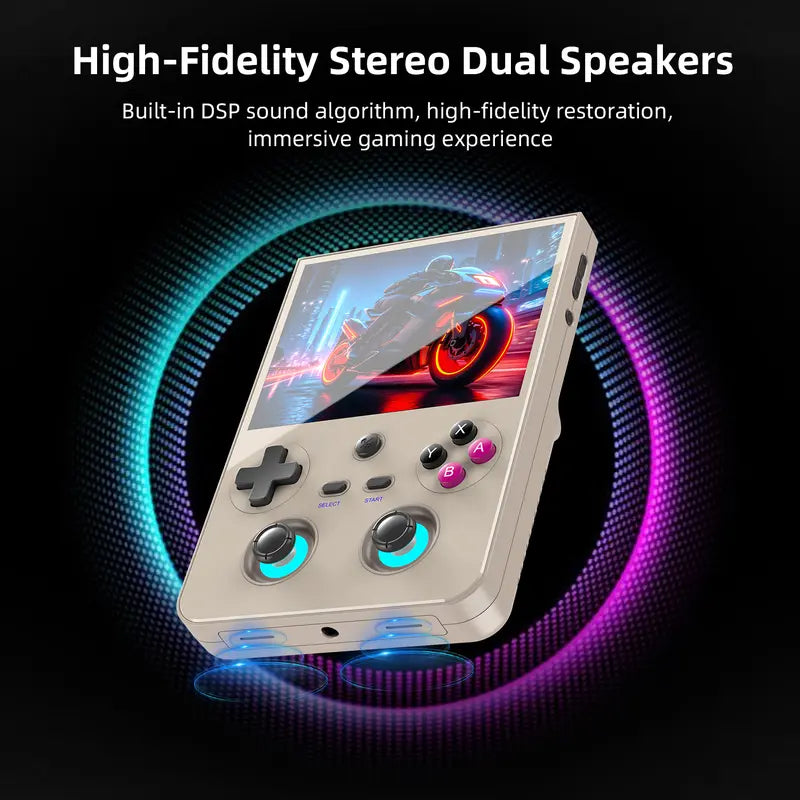 72%OFF🔥RG477V New Upgraded Portable Retro Game Console, supports ten emulators, ultra-high definition graphics
