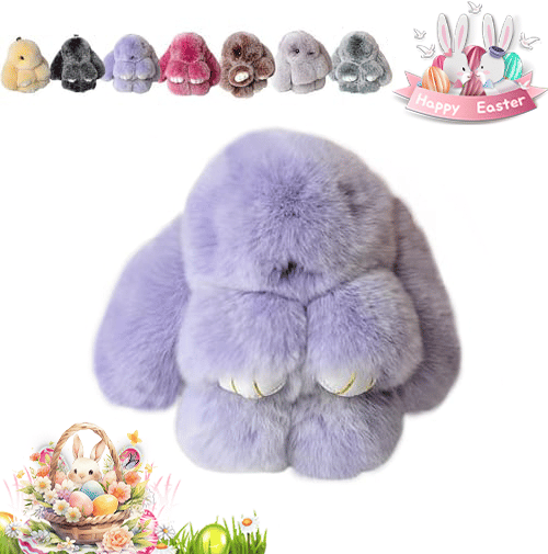 🏆Last Day Promotion! 🐰 Handmade Soft Bunny Charms