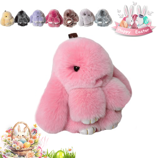 🏆Last Day Promotion! 🐰 Handmade Soft Bunny Charms