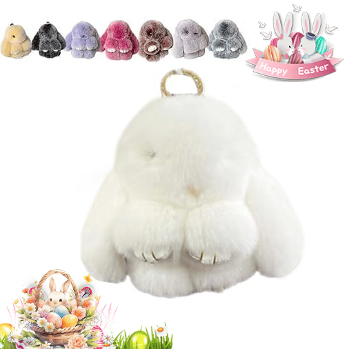 🏆Last Day Promotion! 🐰 Handmade Soft Bunny Charms