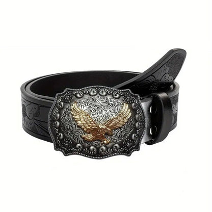 🔥LAST DAY 49% OFF - Adjustable Ratchet Western Belt (With Western Buckle)