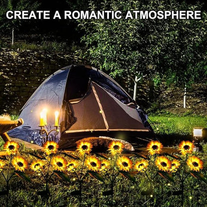 🔥3,155 sold in last 24 hours🔥🌞Solar LED Sunflower Garden Lights-29.6inch/75cm