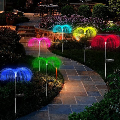🔥3,155 sold in last 24 hours🔥🎄Solar Garden Changing Jellyfish Lights