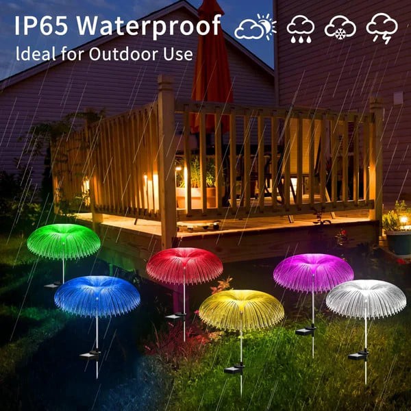 🔥3,155 sold in last 24 hours🔥🎄Solar Garden Changing Jellyfish Lights