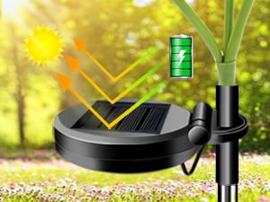 🔥3,155 sold in last 24 hours🔥🌞Solar LED Sunflower Garden Lights-29.6inch/75cm