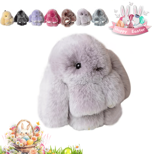 🏆Last Day Promotion! 🐰 Handmade Soft Bunny Charms