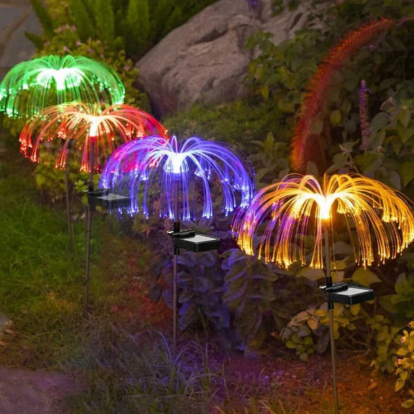 🔥3,155 sold in last 24 hours🔥🎄Solar Garden Changing Jellyfish Lights